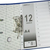 Человек US-012A Индекс Индекс Пластик 11-луночный 12 пластиковая индексная бумага A4 Классификация Классификация бумаги Классификация бумаги