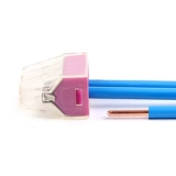 Продвижение Fast Connector 6 -отверстие для линкеров -заглушки -Внедорождение пружинного зажима с удержанием проволочного разъема и разделения PCT 106