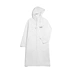 Quần áo nam gxgjeans 2020 trung tâm mua sắm mùa xuân mới với áo khoác dài trùm đầu màu trắng cùng áo khoác JB108099A - Áo gió Áo gió