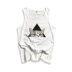Vest nam mùa hè cotton thoáng khí mèo không tay t-shirt loose thể thao bãi biển rào cản vest vai triều mồ hôi vest