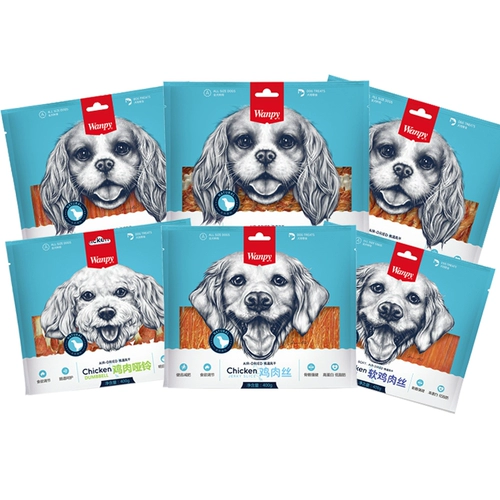 Wanpy Naughty Dog закуски курица Berbite Duck Bar 400G Тедди Золотой Мао.