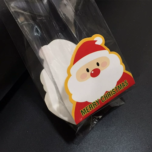 Рождественский подарок куки -конфеты сумки для рождественского длинного конфеты.