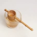 Trà tre lọc trà gỗ rắn rò rỉ Nhật Bản cá tính sáng tạo bộ trà lọc trà căng thẳng Kung Fu trà phụ kiện lễ bình pha trà có lưới lọc inox Trà sứ