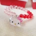 Áo HELLOKitty Hello Kitty Vòng tay pha lê trẻ em ngọt ngào Nữ đơn giản Bạn gái sinh viên Quà tặng sinh nhật - Vòng đeo tay Clasp