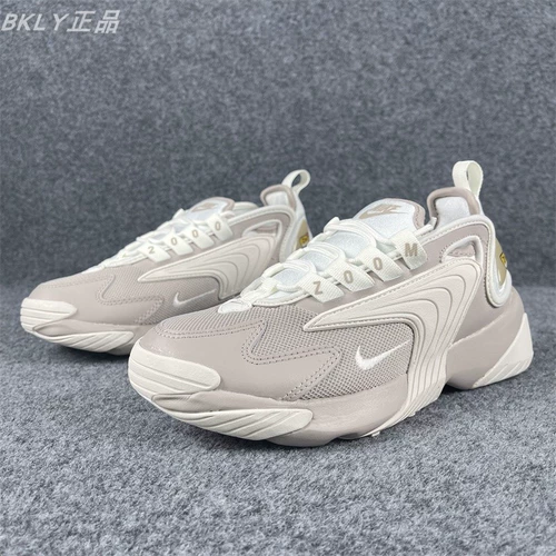 Nike Nike Men Zoom 2K Черно -белая панда шокирующая Deathing Roddy Rrote Shoes AO0269 AO0354