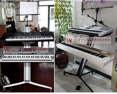 Подставка для синтезатора 升级专业双层键盘架midi飞机架三层电子琴架乐谱架话筒合成器电钢