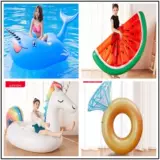 Плавательный круг, надувная игрушка для детей и взрослых, водный лебедь, бассейн, фламинго