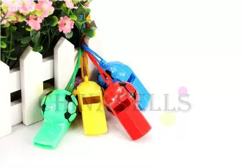 Футбольный детский свисток, игрушка, ремешок