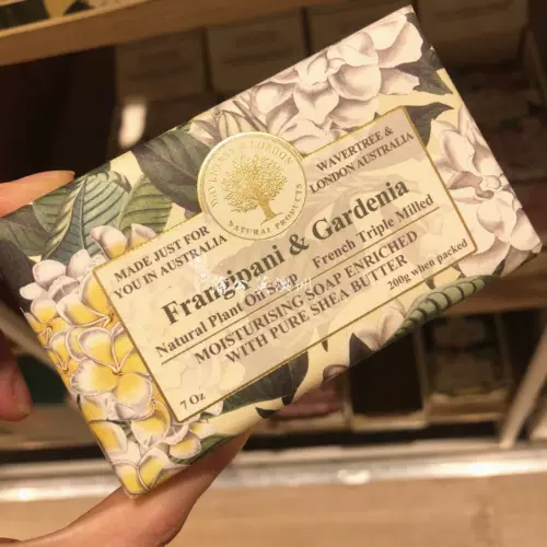 Spot Australian Vana Wavertree London Plant Plant Эфирное масло мыло 200 г купание