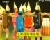 Xiaohe phong cách đầy màu sắc bàn chải đạo cụ trang phục trẻ em bút chì biểu diễn múa quần áo trẻ em crayon quần áo sân khấu Trang phục