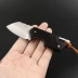 Tinh tế chơi quà tặng dao nhỏ ngoài trời cầm tay nhỏ dao thẳng sáng tạo thép D2 keel một con dao độ cứng cao - Công cụ Knift / công cụ đa mục đích kìm đa năng xiaomi nextool Công cụ Knift / công cụ đa mục đích