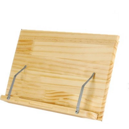 Настольная универсальная складная книжная полка из натурального дерева для школьников, чтение