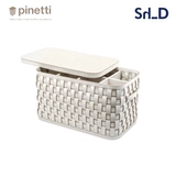 Итальянская плетеная ручная тканая теленка из кожа кожа с кожа