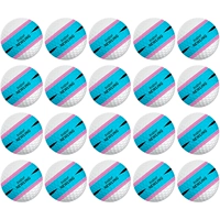 20 Sky Blue Supur Newling Three -Layer Ball