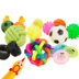 Pet puppy dog ​​toy ball vocal mol cắn đào tạo pug puppy puppy mèo đồ chơi cung cấp chó nhai - Mèo / Chó Đồ chơi đồ chơi chó Mèo / Chó Đồ chơi