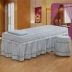 Tinh khiết bông màu sắc đẹp giường bìa bốn mảnh bộ 100% cotton thẩm mỹ viện bốn mảnh massage vật lý trị liệu massage khăn trải giường