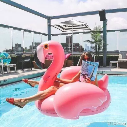 Водный надувной лебедь, плавательный круг, фламинго, утка