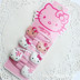 Vụ nổ phụ kiện tóc HELLO KITTY bộ mèo kt dễ thương phim hoạt hình kẹp tóc trẻ em kẹp tóc dây cao su - Phụ kiện tóc băng đô tai mèo Phụ kiện tóc