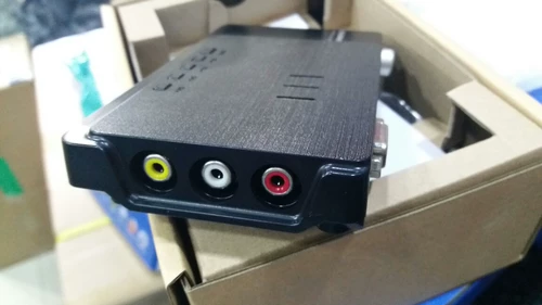 JIA US TV3860E LCD Smart TV Box VGA Video Converter Display смотрите кабельное телевидение