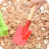 Зеленое растение цветочное горшка мини -лопата цветочной лопаты маленькая железная лопата полевые цветы многофункциональные маленькие лопаты домашнее садоводство