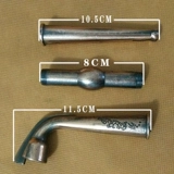 Мешочек для сухого табака, трубка, горшок, резьбовое соединение из красной меди, трехсекционная разъемная комбинация, большой размер, материал из сплава