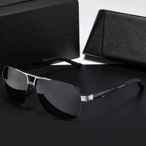 Солнцезащитные очки мужское днем ​​и ночью Использование двойного использования обесцвечивающих водителей бокалы водителя водителя поляризованного ночного вида рыбацкие солнцезащитные очки