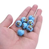 Прозрачная стеклянная игрушка ручной работы, детский йо-йо, бусины, 16mm, ностальгия