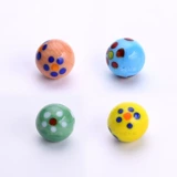 Прозрачная стеклянная игрушка ручной работы, детский йо-йо, бусины, 16mm, ностальгия
