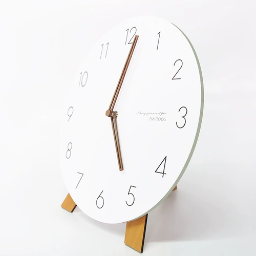 Emitdoog12 дюйма Nordic Watch Living Room Современная простая креативная спальня для спальни, мебель европейская стиль висящие часы молчание