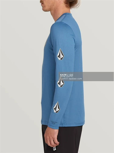 Volcom Surfing Sunscreen Jacket Deadly Stones с длинным рукавом UPF 30 Rashguard