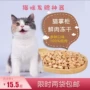 Pet vào một con chó mèo 100g thức ăn khô đông lạnh cho mèo thức ăn sống thịt gà nguyên chất thức ăn cho mèo whiskas
