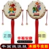 Tranh truyền thống năm mới của trẻ em tiếng trống trống gỗ đồ chơi trống đồ chơi trẻ sơ sinh da bò trống tay trống trống Trung Quốc bẫy trống - Đồ chơi âm nhạc / nhạc cụ Chirldren