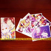 Anime xung quanh lô triển lãm | gửi cuộc sống trò chơi và thẻ bưu thiếp Hatsune Miku trắng đầy đủ - Carton / Hoạt hình liên quan