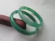 Hạt giống băng tự nhiên Chalcedony Bracelet hẹp Agate Jade bangle Dễ thương hoang dã Thời trang Crystal Jade Bracelet Quà tặng - Vòng đeo tay Cuff