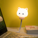 Smart Voice Panda Đèn Ngủ Phòng Ngủ Đầu Giường Chiếu Sáng Đèn LED Đèn USB Điều Khiển Âm Thanh Nhà Đèn Ngủ Sáng Tạo