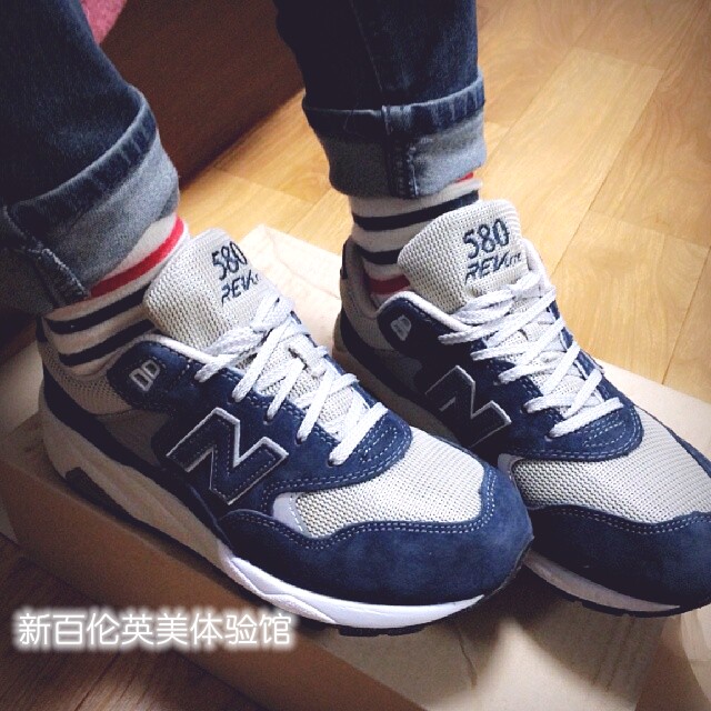 最后补货 new balance mrt580gy 新百伦 余文乐上脚 绝迹 nv