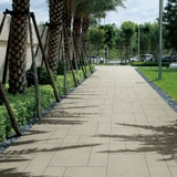 Villa Courtyard Courtyard Ploy Tile Anti -Slip Outdoor Square Bonques Outdoor Anti -Frozen Garage Garden Quartz Кирпичный пол камень