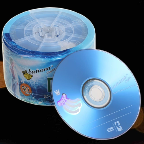 Подлинный банановый DVD CD DVD+R/-R Выгравированный диск.