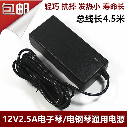 Medeli Meiji DP-165 DP-168 A800 Power Adapter Digital Electronic Piano 12V2,5A