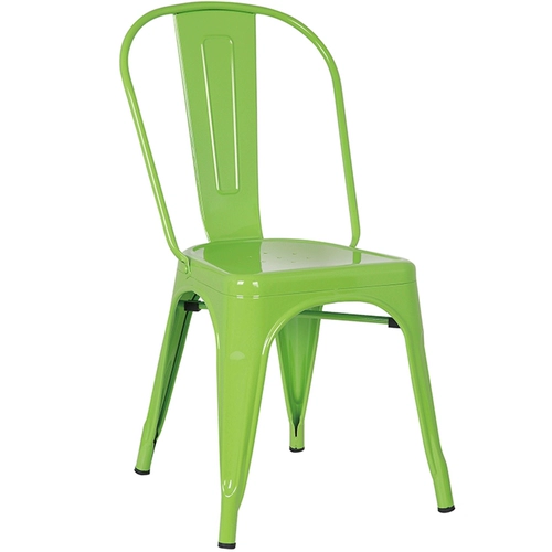 Модный кофейный металлический стульчик для кормления для отдыха