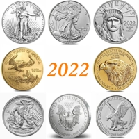 Монеты, 2022, США, подарок на день рождения