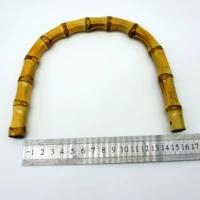 Светлый, бамбуковый, металлический, 15см