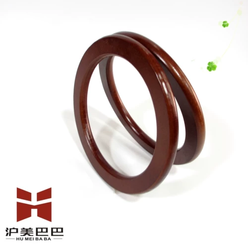 Коричневая полуоткрытая поверхность, круглый деревянный держатель руки, деревянный круг, деревянное D кольцо DIY SCARF VINGIN