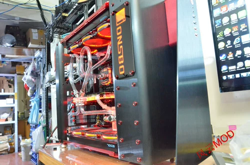 Ешьте курицу Qiao Sibo Mod1 шасси i7 6800K/gtx1080/x99 высокий диск -Cold Host Vr