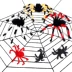 Trang trí Halloween cung cấp đạo cụ nhện hài hước giả mạo lừa đảo cả người kinh dị màu đen tĩnh sang trọng - Sản phẩm Đảng / Magic / Hiệu suất