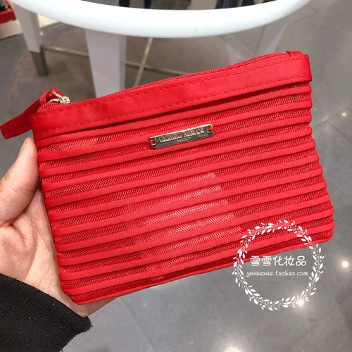 Armani, косметичка, черная маленькая сумка клатч, сумка-органайзер, сумка для хранения