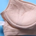 Áo cotton hàng đầu quấn ngực một nửa cổ chữ V gợi cảm với miếng đệm ngực không có vòng ngực bằng thép áo ngực không gọng Ống