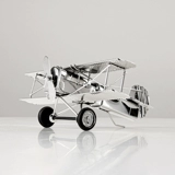 Модель самолета, металлическое настольное украшение для друга