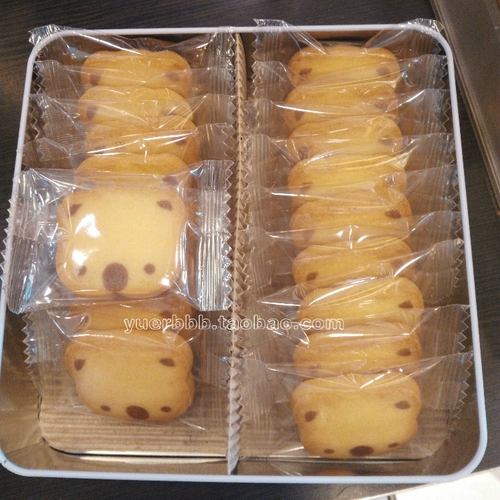 Гонконг покупка Qihua Cake House Bear Bear Nipoccus cuchi Biscuits подарочная коробка импортированная закуска с закусками с закуски специальные продукты