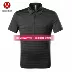 Lululemon nam Lulu Le chanh nam thể thao mới ngắn tay T-Shirt POLO áo 9812 áo polo họa tiết Áo polo thể thao